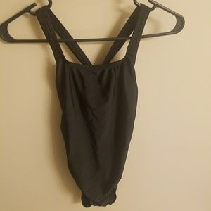 Speedo black Pro LT one piece swim suit